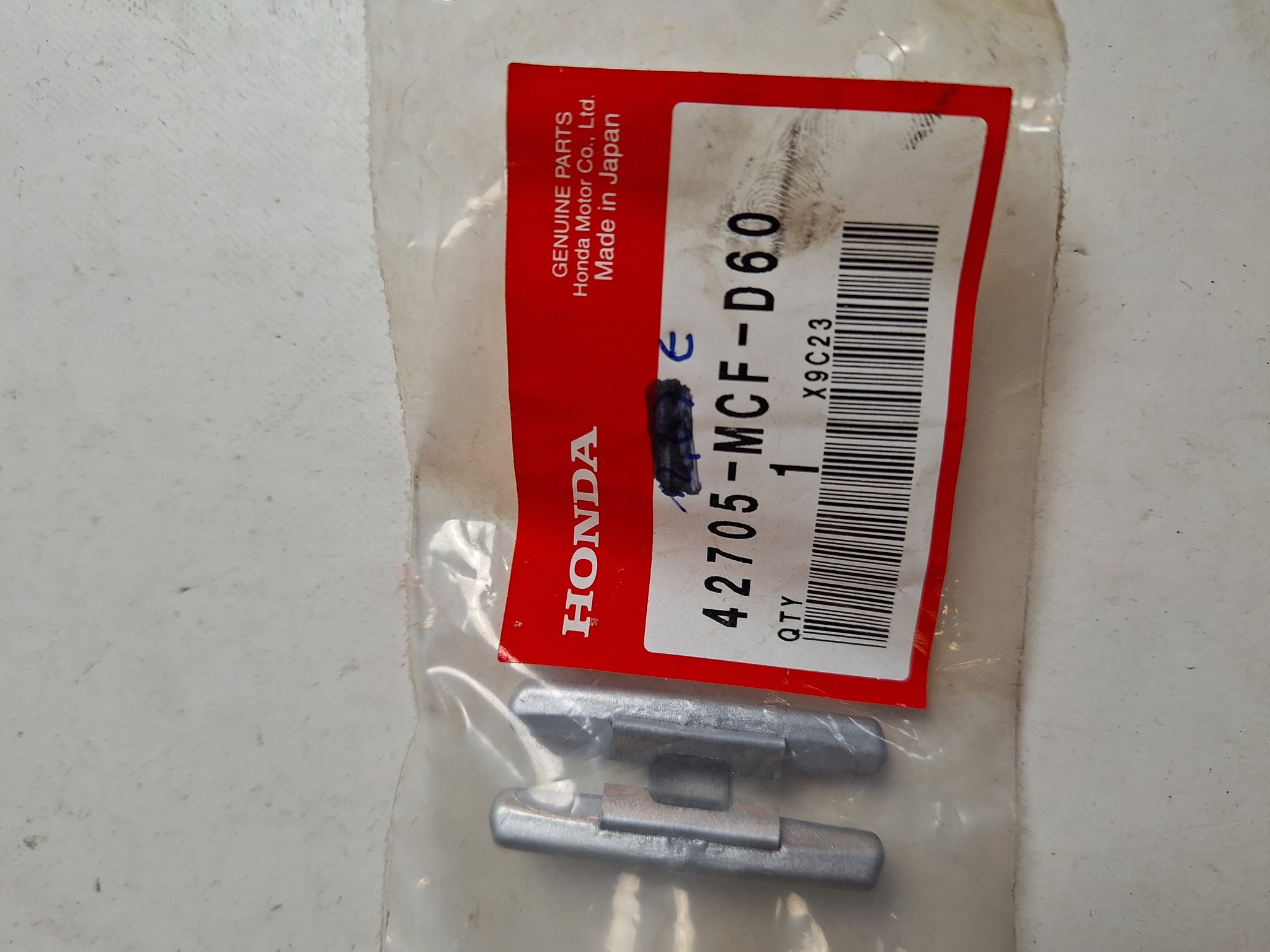 Bild von WEIGHT,BALANCE 20  42705-MCF-D60  VTR 1000 SPY